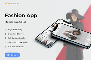 eCommerce Mobile App UI Kit