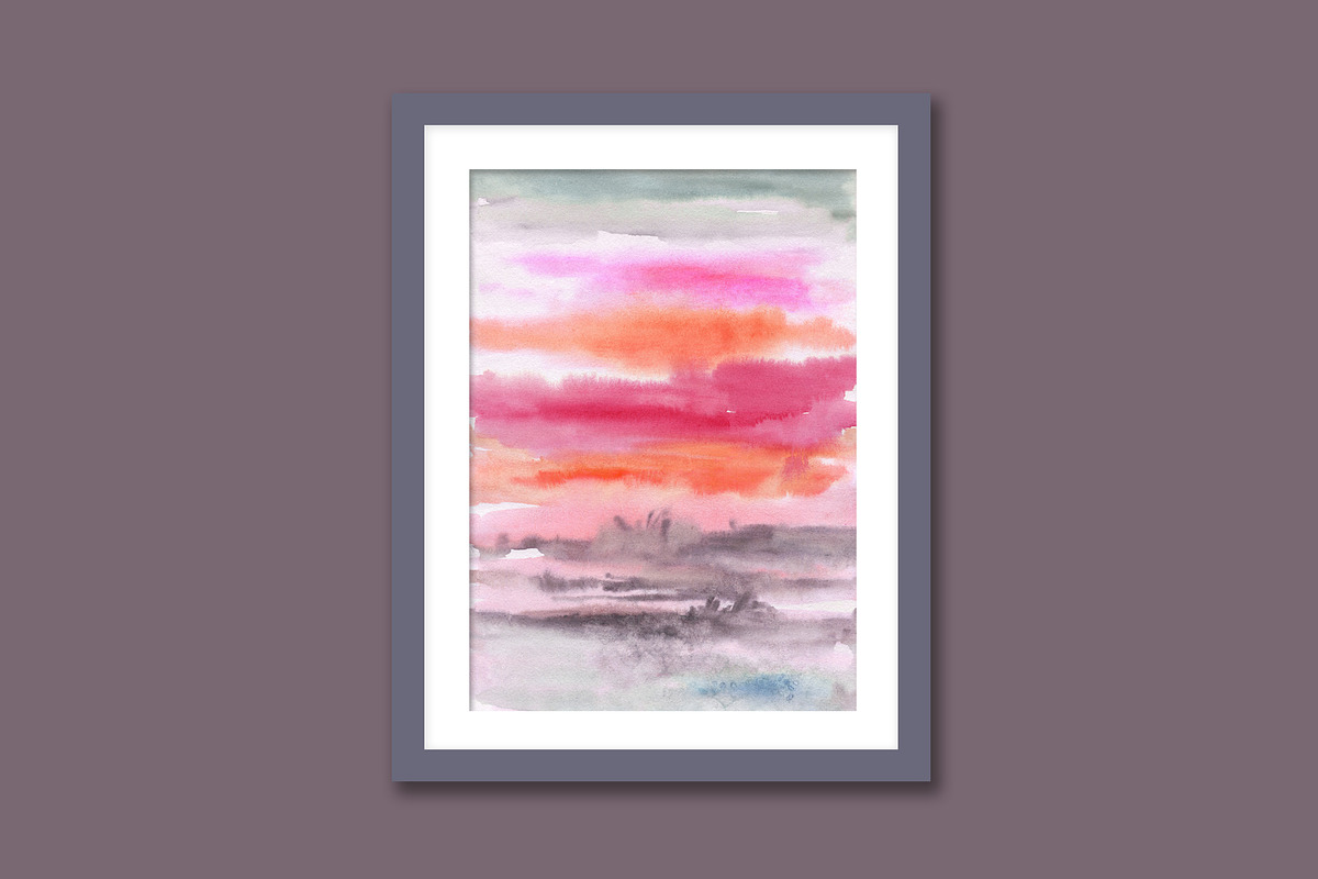 Intangible Scenery - watercolor art, a Background Graphic by Marmoris.Arts (Photo 28 of 34)