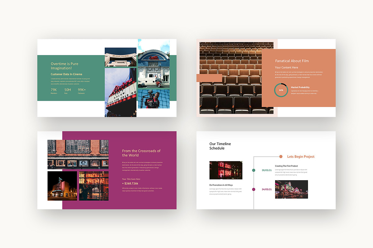 Quma : Entertainment Google Slides, a Presentation Template by Punkl Camp (Photo 3 of 16)