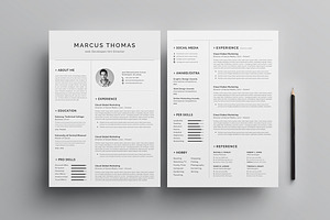 Resume/CV 3 Page