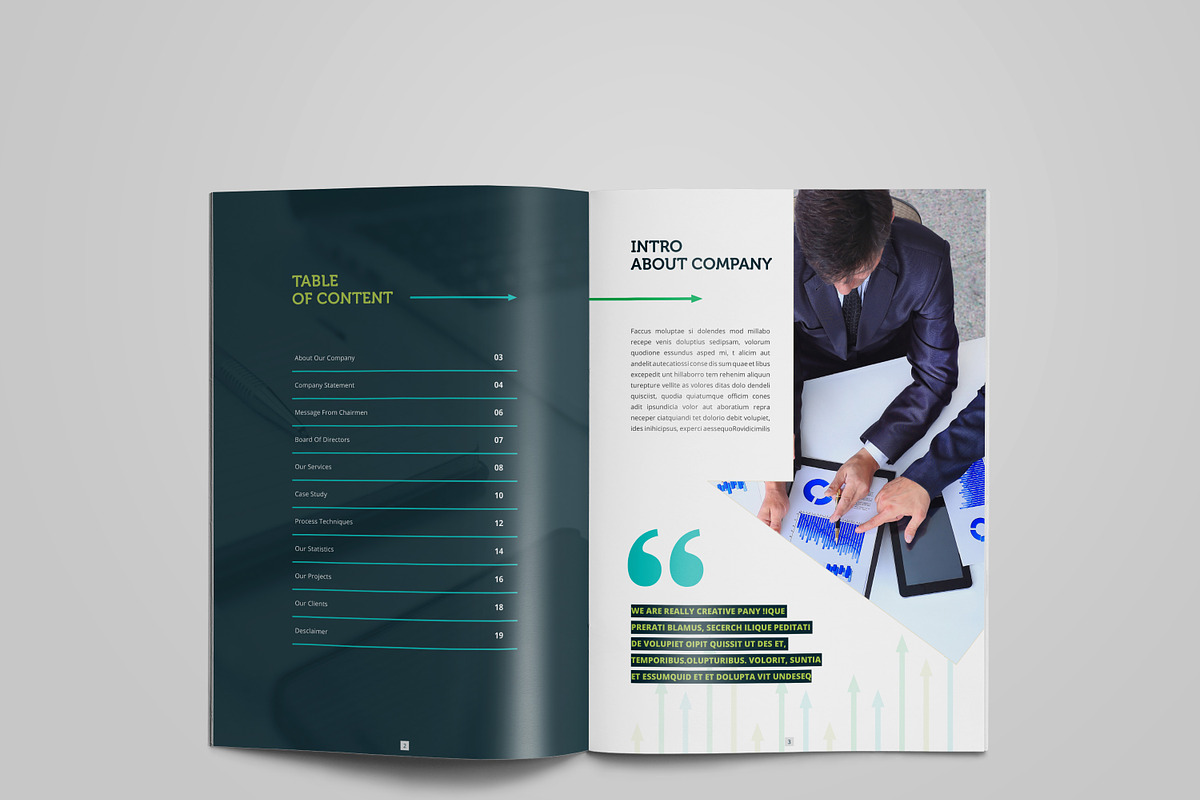 Business Project Proposal Design, a Stationery Template by Layout Design (Photo 3 of 11)