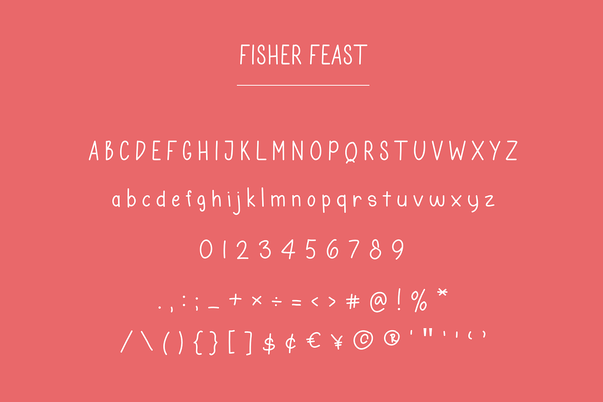 Fisher Feast Font, a Script Font by Sofia Skoog (Photo 7 of 10)