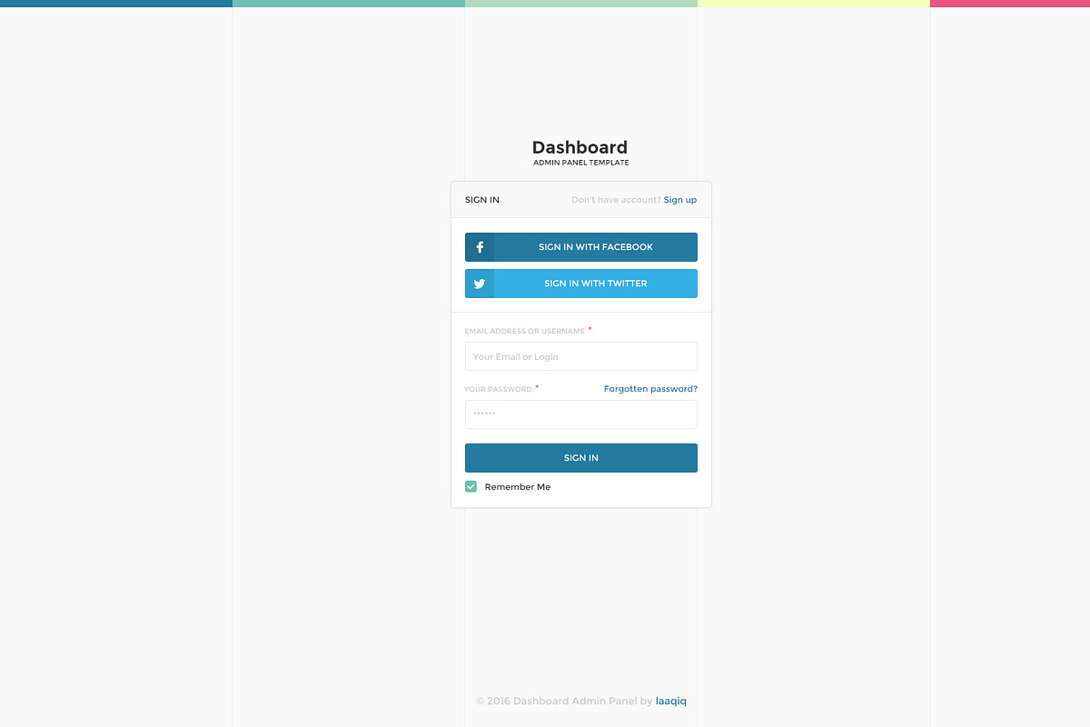 Dashboard Admin Panel PSD Template, an UI Kit Template by laaqiq (Photo 11 of 14)