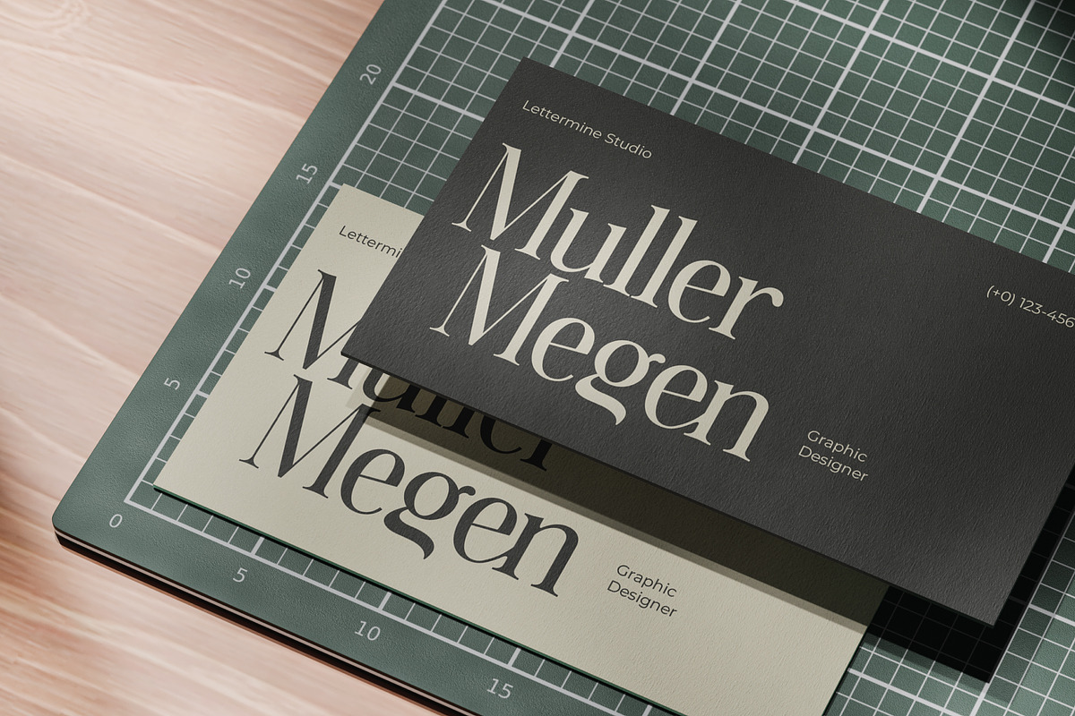 Gradine – Luxury Serif, a Serif Font by Lettermine (Photo 8 of 10)