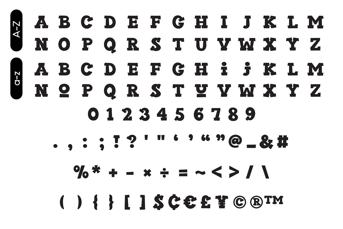 Fox Minutes Font, a Slab Serif Font by Fox7 By Rattana (Photo 8 of 8)