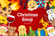 Emoji Christmas Icons by JoyPixels®, an Emoji Icon by joypixels (Thumbnail 1 of 6)
