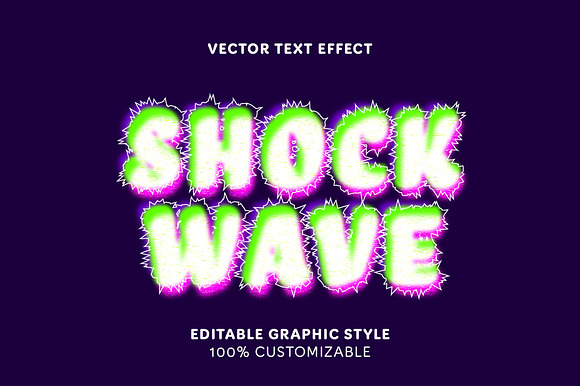Electric Shockwave Text Effect preview 3