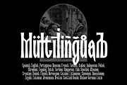 Porosya, a Blackletter Font by NREY (Thumbnail 6 of 9)