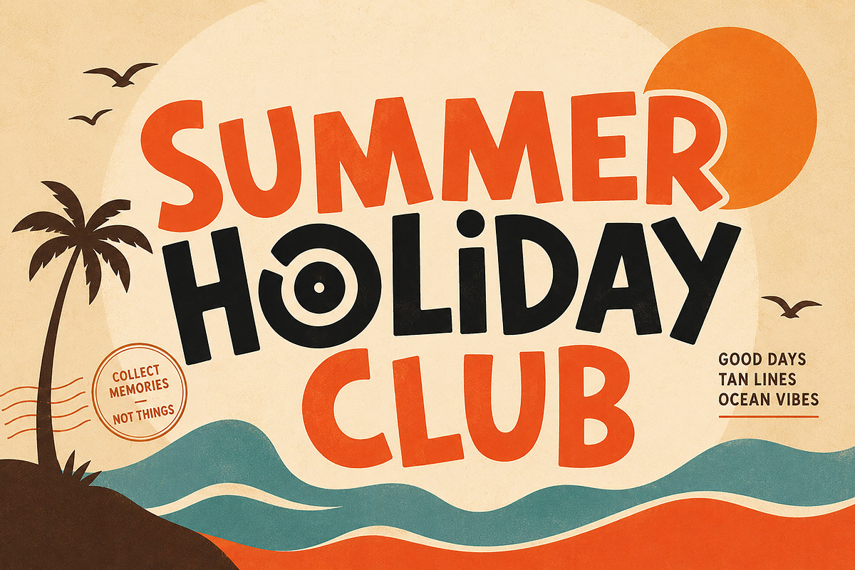 Holiday – Playful Bold Display Font, a Slab Serif Font by Wow Magic (Photo 3 of 5)