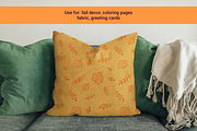 Autumn Pumpkins & Fall Elements, a Pattern Graphic by AnnMsl Lab (Thumbnail 3 of 5)