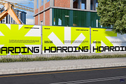 Construction Hoarding Banner Mockup, a Mockup by Claymoon Lab (Thumbnail 4 of 4)