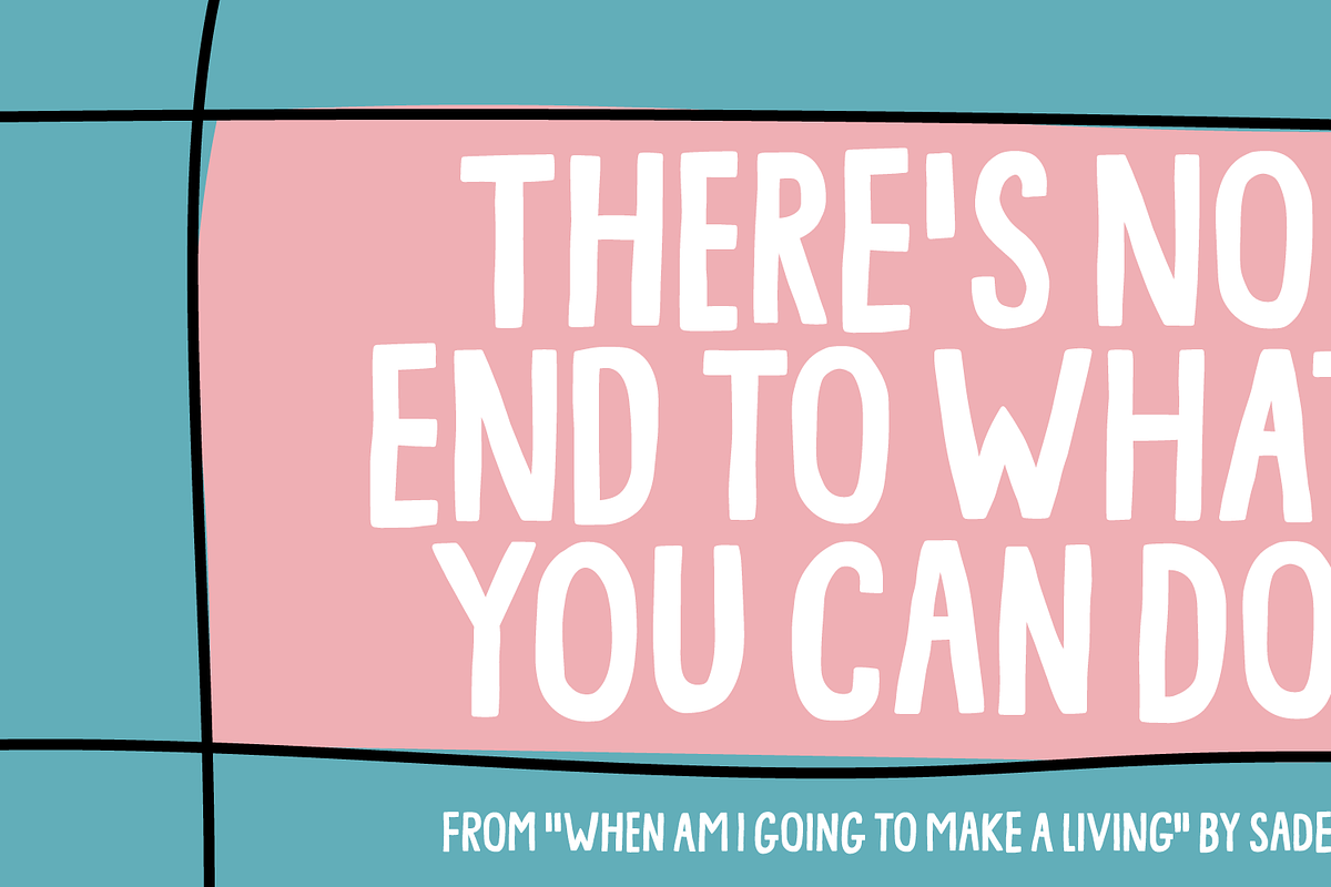 Lots Of Fun, a Sans Serif Font by pizzadudedotdk (Photo 4 of 10)