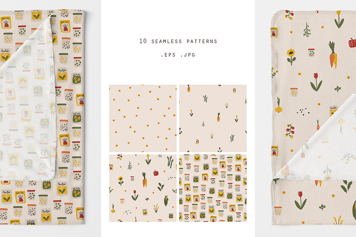 ORGANIC Collection patterns, a Pattern Graphic by Svitlana Kharchuk (Photo 2 of 8)
