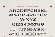 Vacant Typeface, a Handwritten Font by Dawaii Goods (Thumbnail 2 of 5)