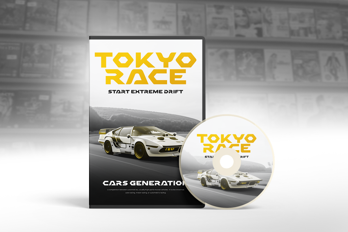 RACER - Racing Car Modern Font, a Sans Serif Font by Hamz Studio (Photo 6 of 8)