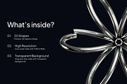 Torus Knot Chrome 3D Icon Set, an Object 3D Model by Eklip Studio (Thumbnail 6 of 6)