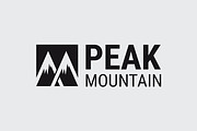 Peak Mountain Logo, a Branding & Logo Template by EngoCreative.com (Thumbnail 4 of 4)