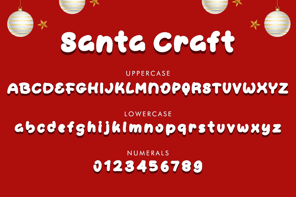 Santa Craft, a Handwritten Font by Yoga Letter (Photo 4 of 5)
