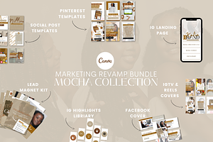 CANVA Marketing Revamp Bundle|Mocha