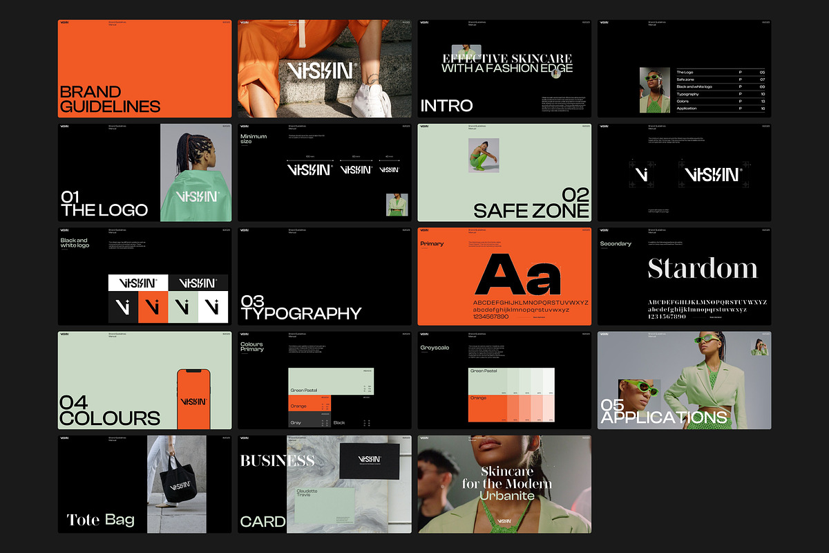 VITSKIN - Brand Guidelines Pack, a Presentation Template by Dirtytemp Studio (Photo 7 of 7)