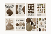 POTTERY STUDIO. HAND DRAWN CLIPART, an Object Illustration by Barkova Nadya (Thumbnail 4 of 7)