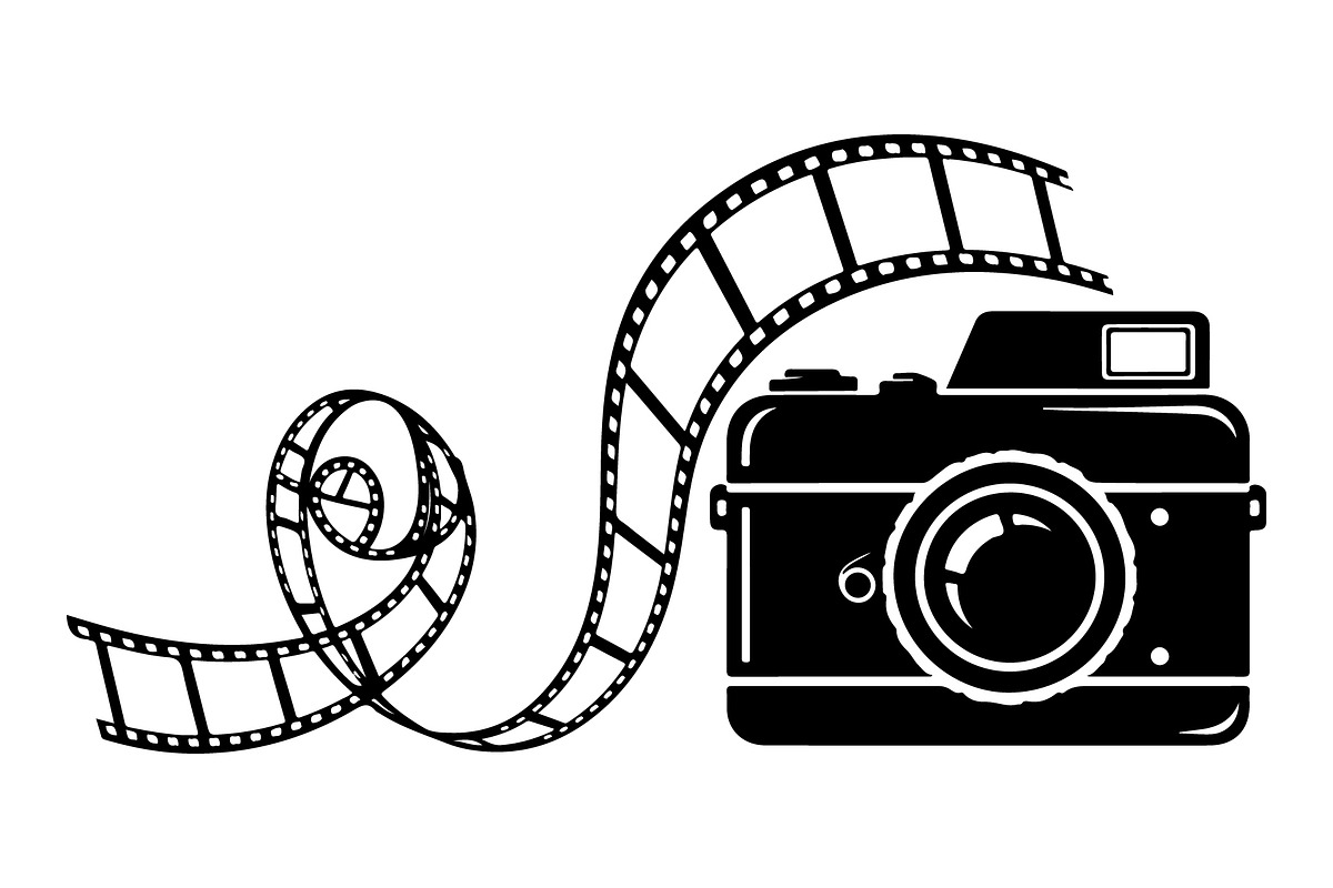 Vintage Camera Film Silhouette, an Object Illustration by yasushie (Photo 25 of 31)