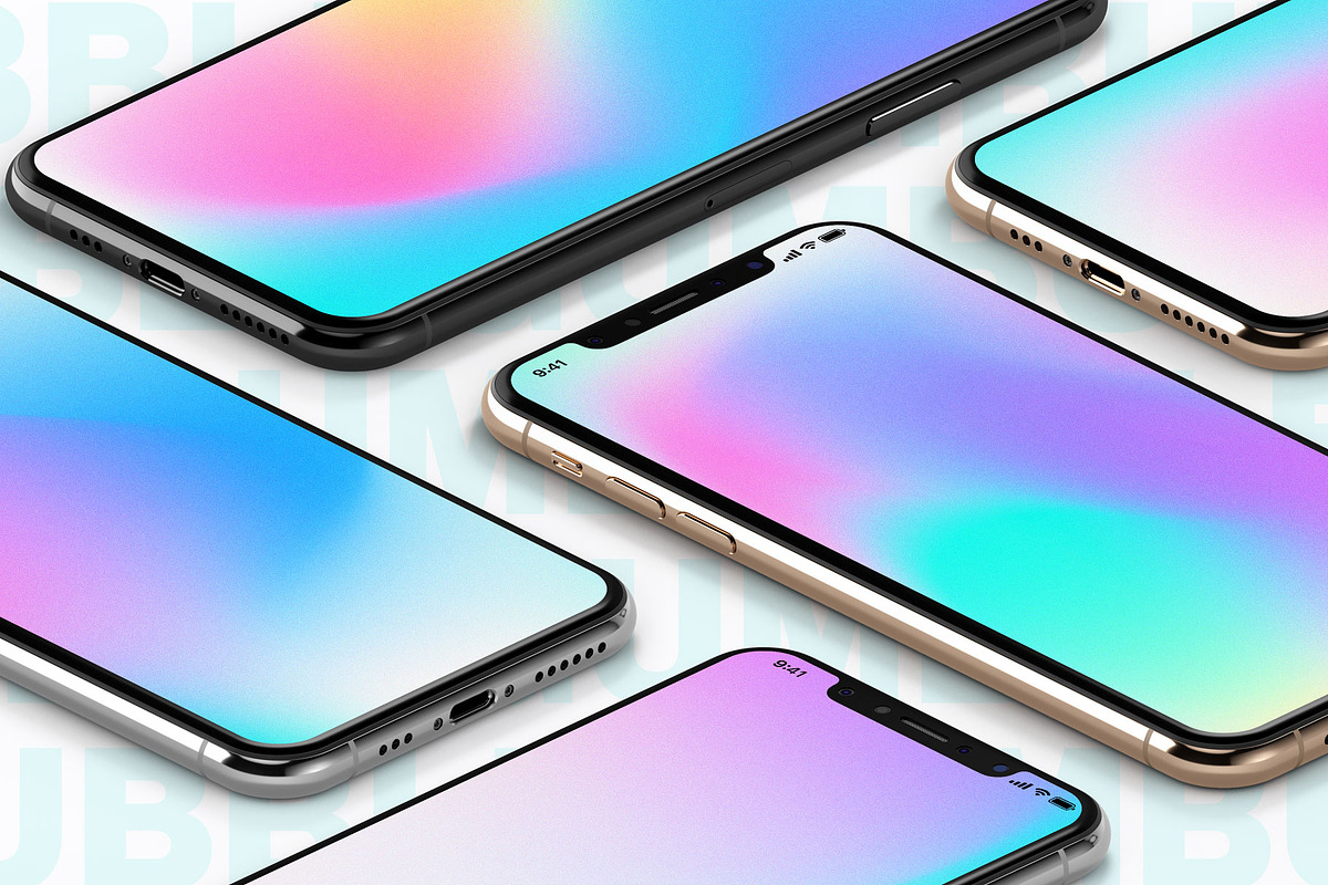 Bubble Gum | Gradient Textures, a Texture Graphic by Deveze Art & Co (Photo 8 of 9)