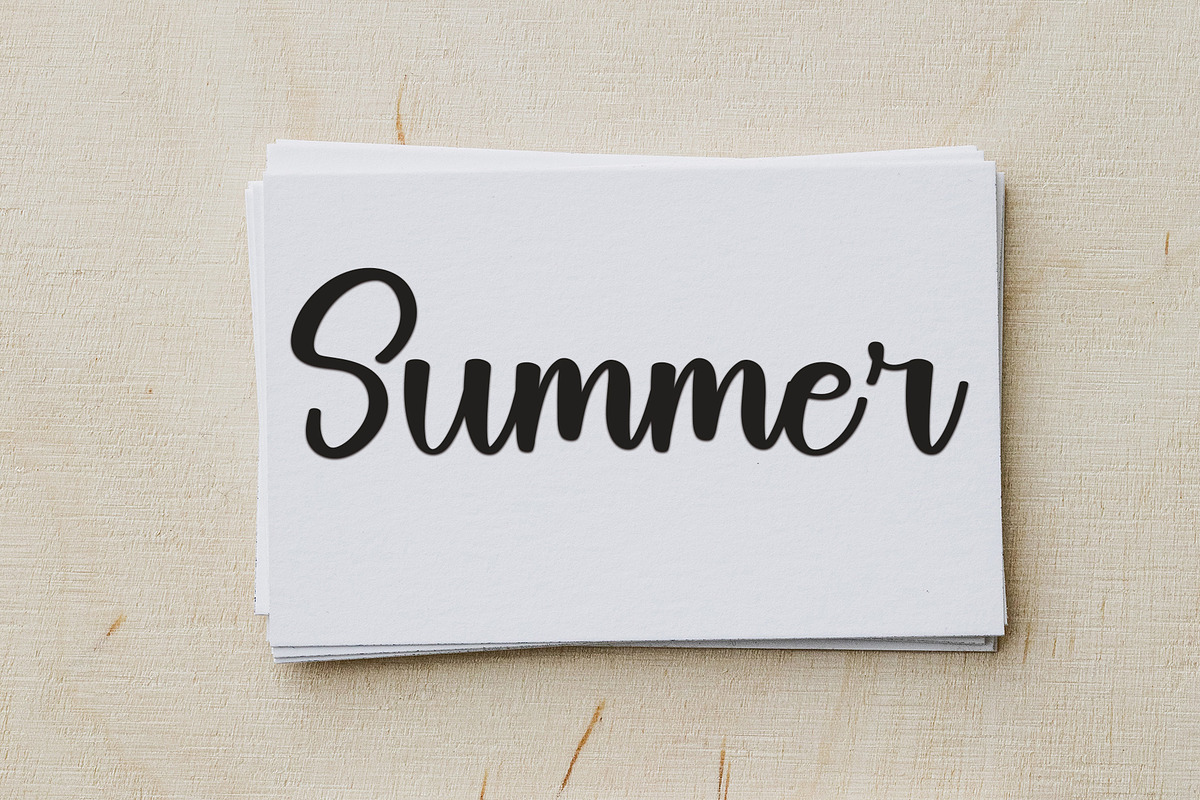 Hunting, a Handwritten Font by FreshTypeINK (Photo 2 of 6)