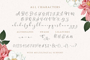 Gladiolus - Modern Calligraphy, a Serif Font by Letterhend Studio (Thumbnail 8 of 8)