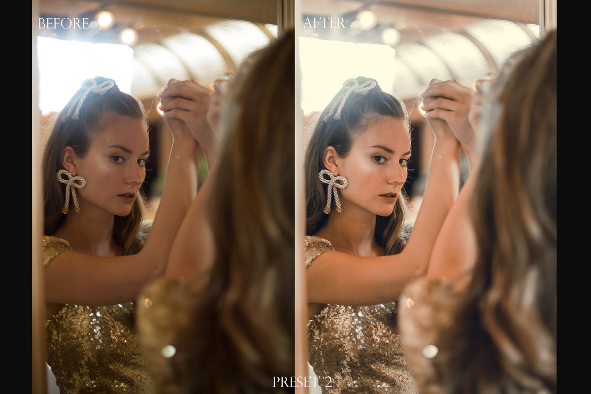 24 FASHION PORTRAIT PRESETS FOR LR, a Preset Add-On by Graphics, Presets, Photos (Photo 3 of 25)