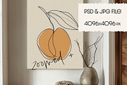 RUSTIC Canvas Mockup, a Household Mockup by MOAROShop (Thumbnail 4 of 7)