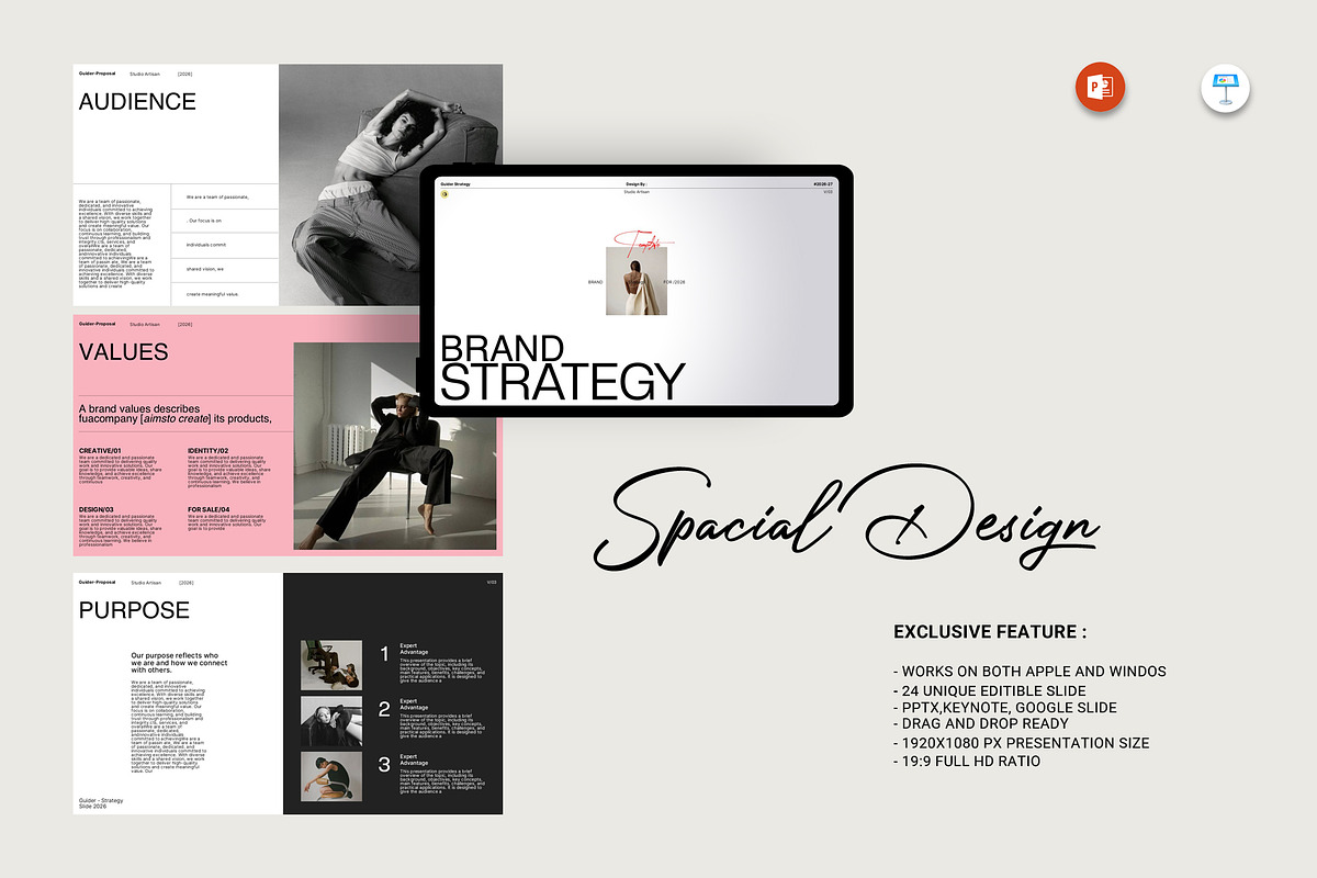 Guider Brand Strategy Presentation, a Presentation Template by Studio Artisan (Photo 4 of 8)