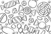 Watercolor Candy Clipart, a Food Illustration by Ale Estrada (Thumbnail 3 of 6)