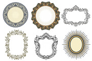 Empty Vintage Labels clipart, an Illustration by GatewayDesign (Thumbnail 2 of 6)