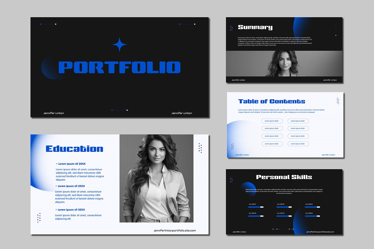 Portfolio Presentation Template, a Templates & Theme by studiogstock (Photo 1 of 2)