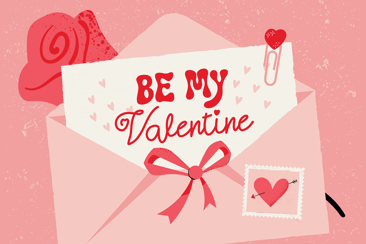 Honey Bloom - Valentine Font Duo, a Handwritten Font by Brown Cupple (Photo 6 of 10)