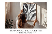 Botanical Silhouettes, a Decorative Illustration by Digital Art Creations (Thumbnail 3 of 6)
