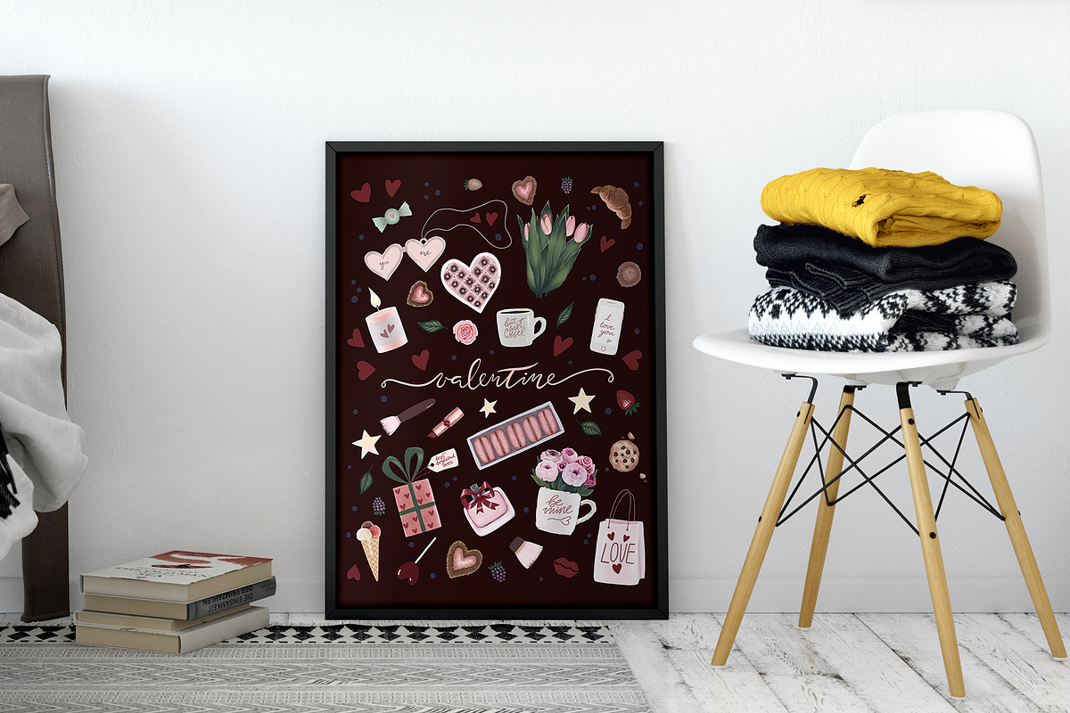 Romantic Valentine Collection, an Illustration by Chloe's Illustrations (Photo 3 of 10)