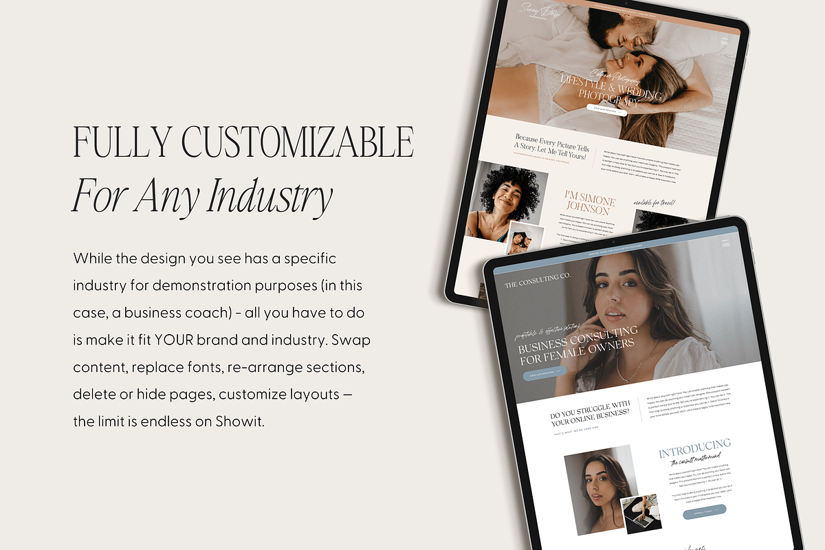 Showit Website Template | Sunny Days, a Websites & App Template by Create with Danielle (Photo 4 of 5)