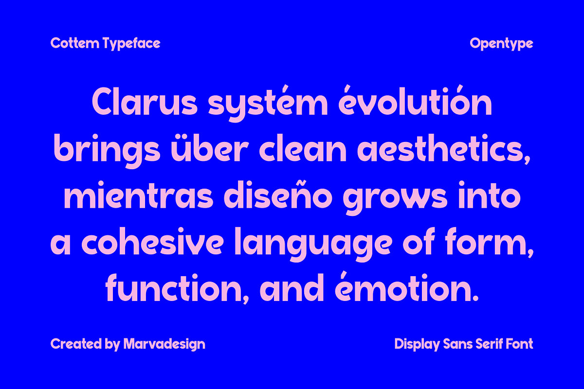 Cottem Font, a Sans Serif Font by Marvadesign (Photo 10 of 10)