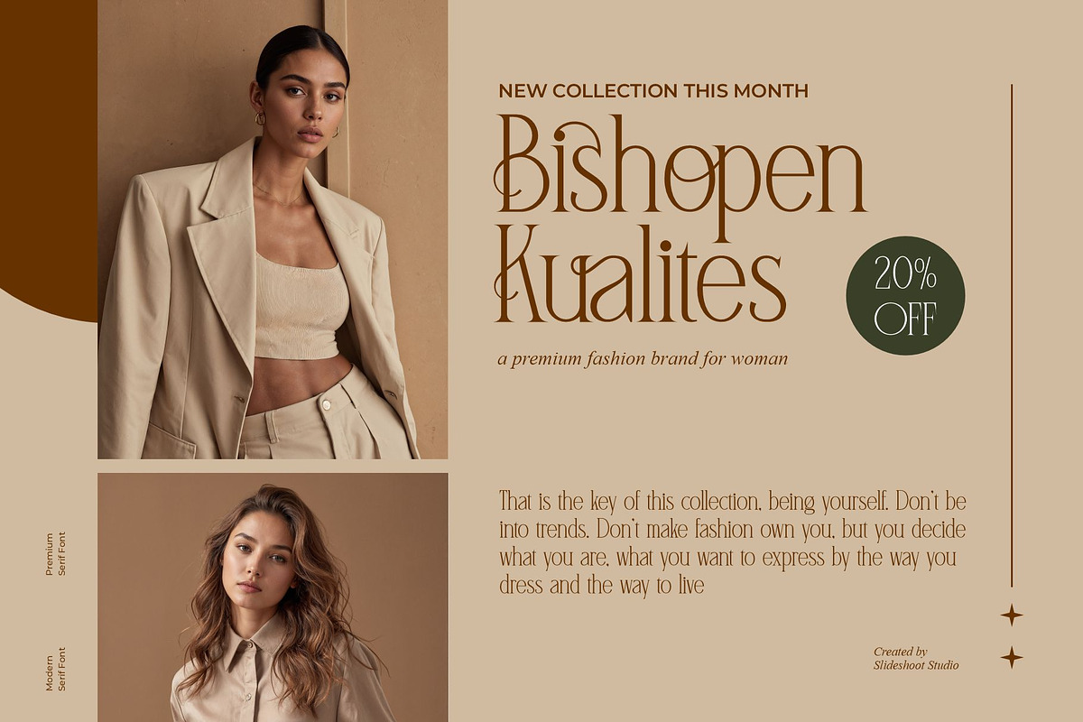 Ghillanza || Modern Serif Font, a Serif Font by Idea Studio (Photo 4 of 5)