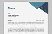 Letterhead Design Template, a Stationery Template by ClickPaint_Studio (Thumbnail 2 of 4)
