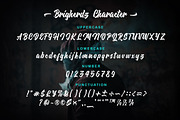 Brigherdz Typeface, a Blackletter Font by Blankids Studio (Thumbnail 10 of 12)