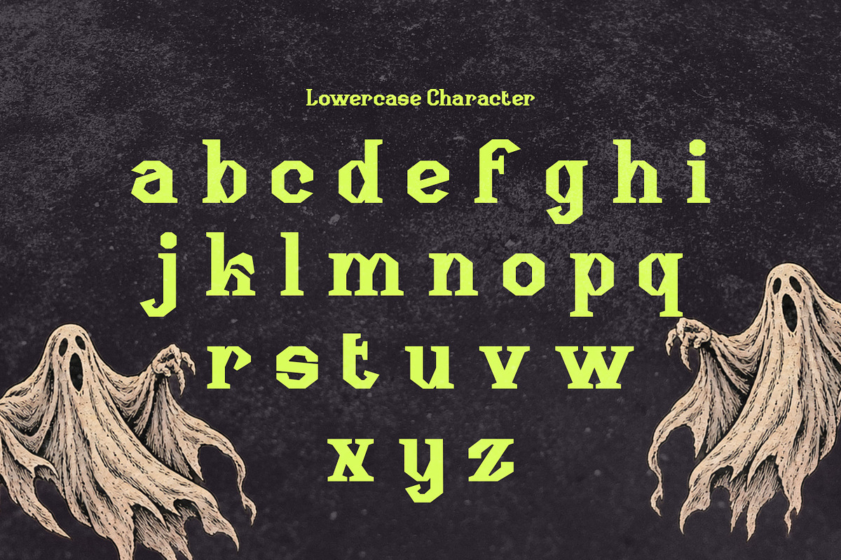 Hexoria - Halloween Display Font, a Serif Font by Flawless And Co (Photo 7 of 10)