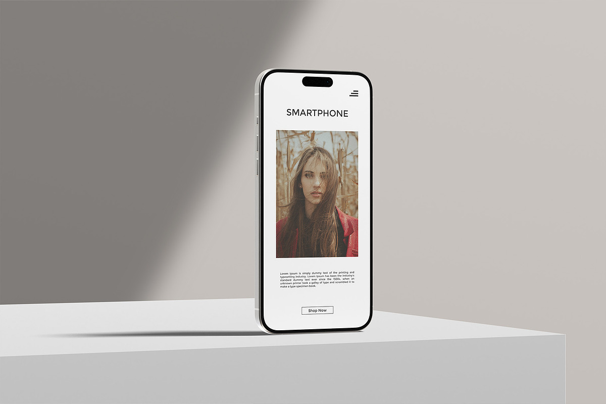 iPhone 15 Pro Max Mockup, an iPhone Mockup by graphicpages (Photo 6 of 11)