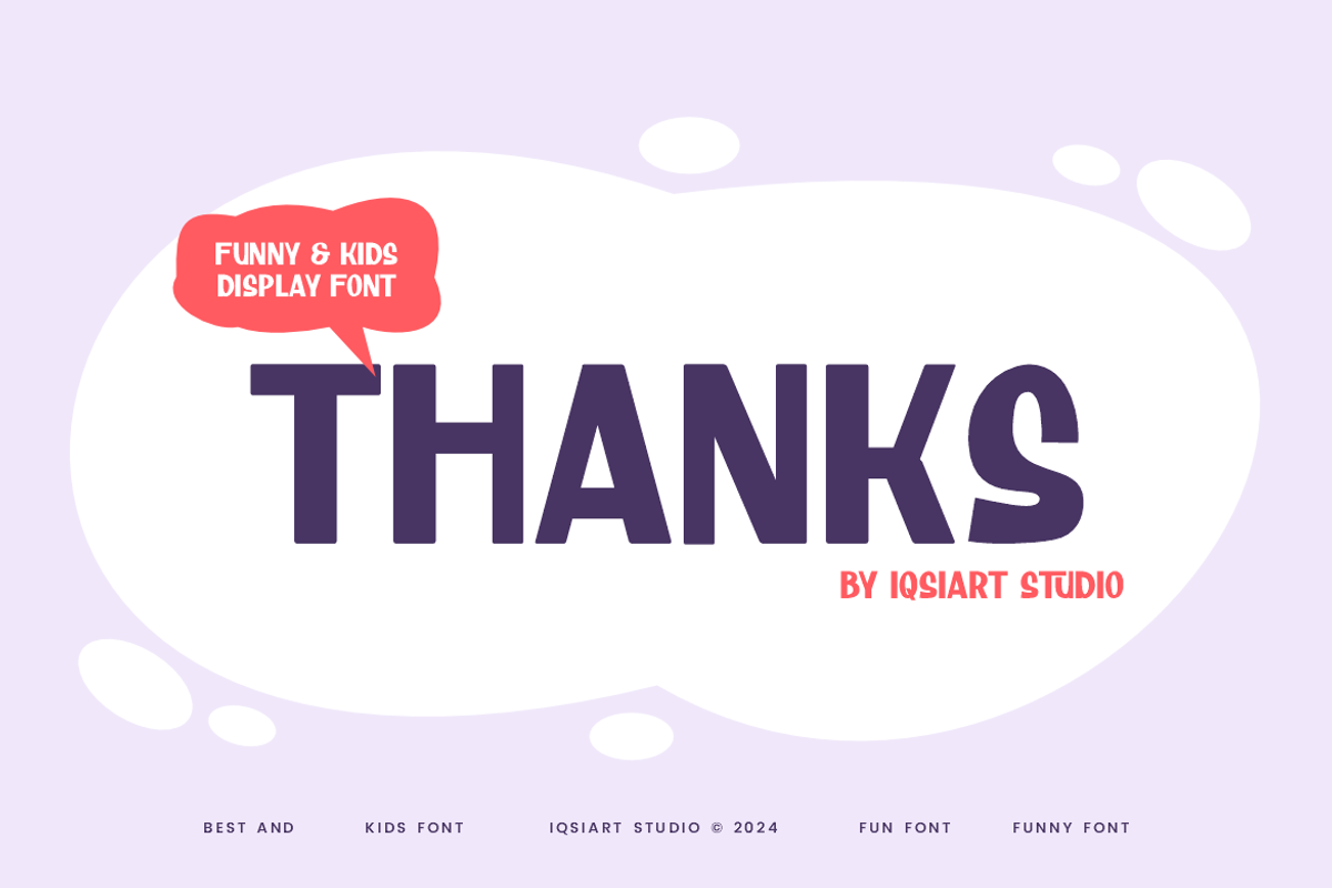 Sorgova - Funny & Kids Font, a Sans Serif Font by Iqsiart Studio (Photo 8 of 8)