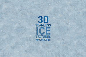 30 Seamless Ice Textures