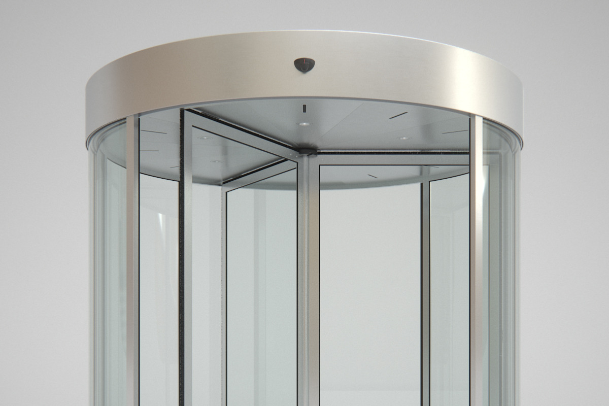 Revolving Door 250cm, an Architecture 3D Model by Dmitriy Kalko (Photo 1 of 14)