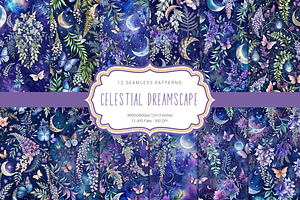 Celestial Dreamscape Patterns