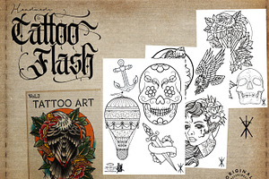 Tattoo Flash Artist's Favorite Vol.3